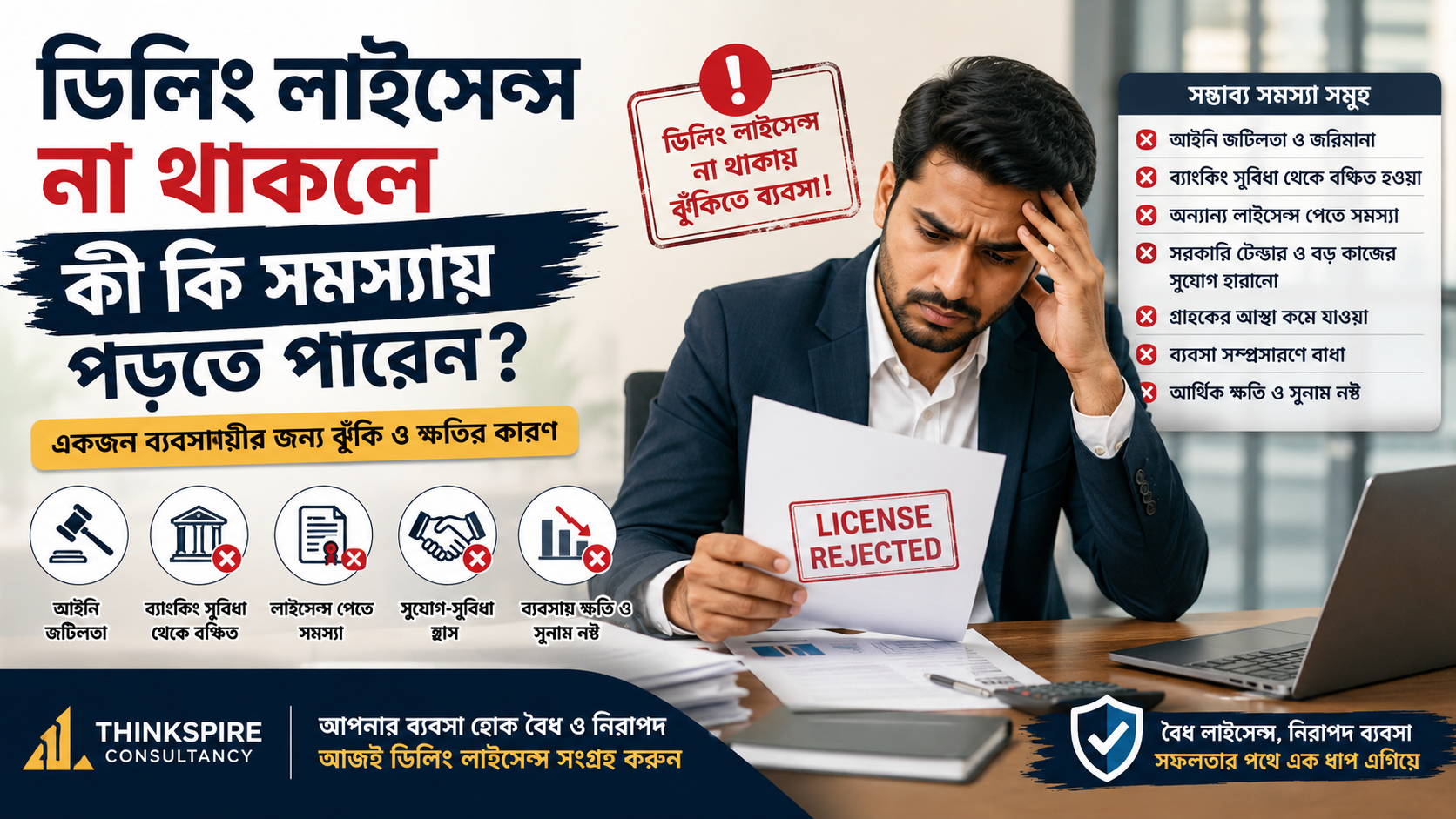 ডিলিং লাইসেন্স না থাকলে কী কী সমস্যায় পড়তে পারেন? সম্পূর্ণ গাইড ২০২৬