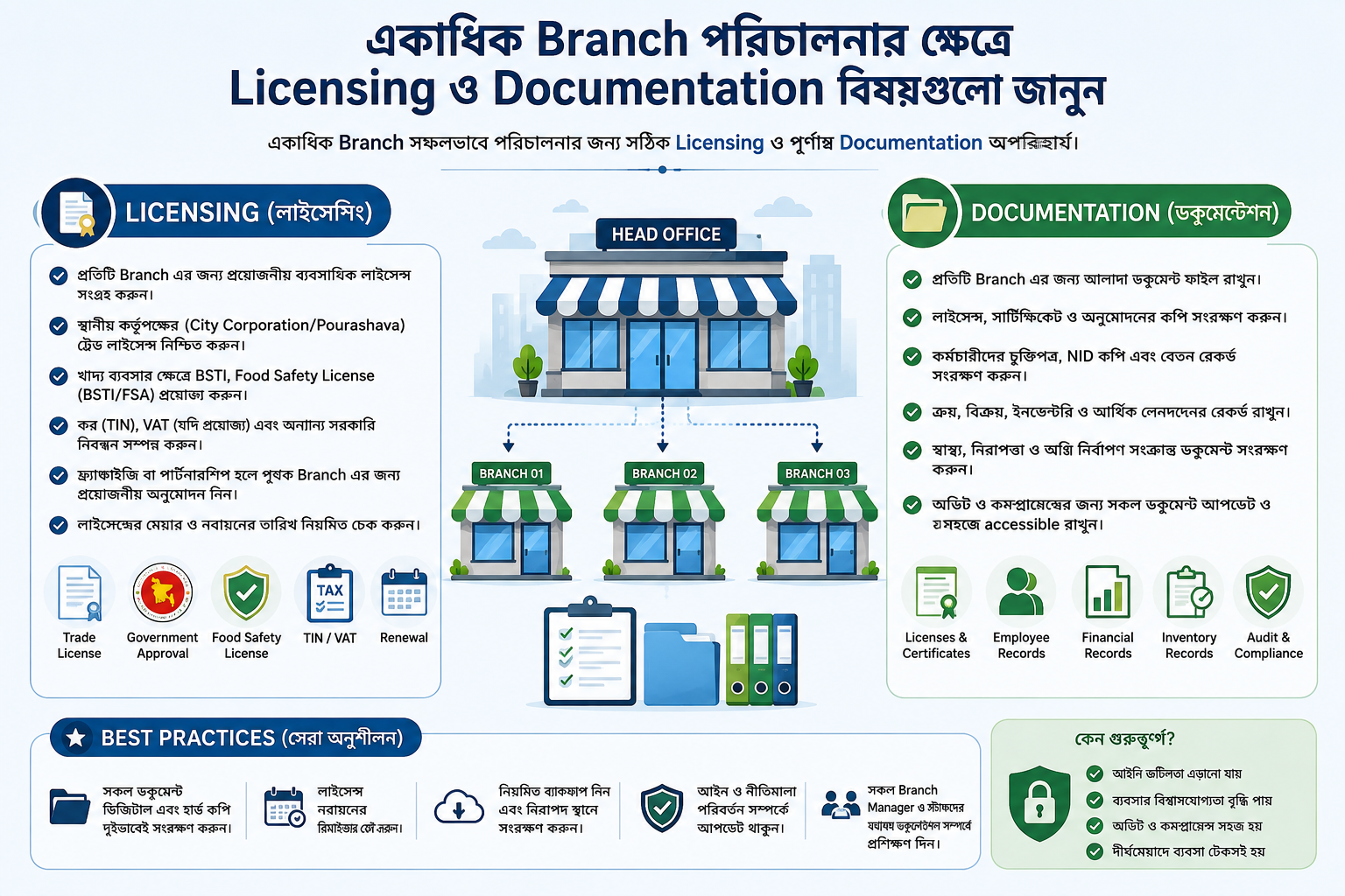 একাধিক Branch-এর জন্য Trade License ও Documentation: সম্পূর্ণ গাইড ২০২৬